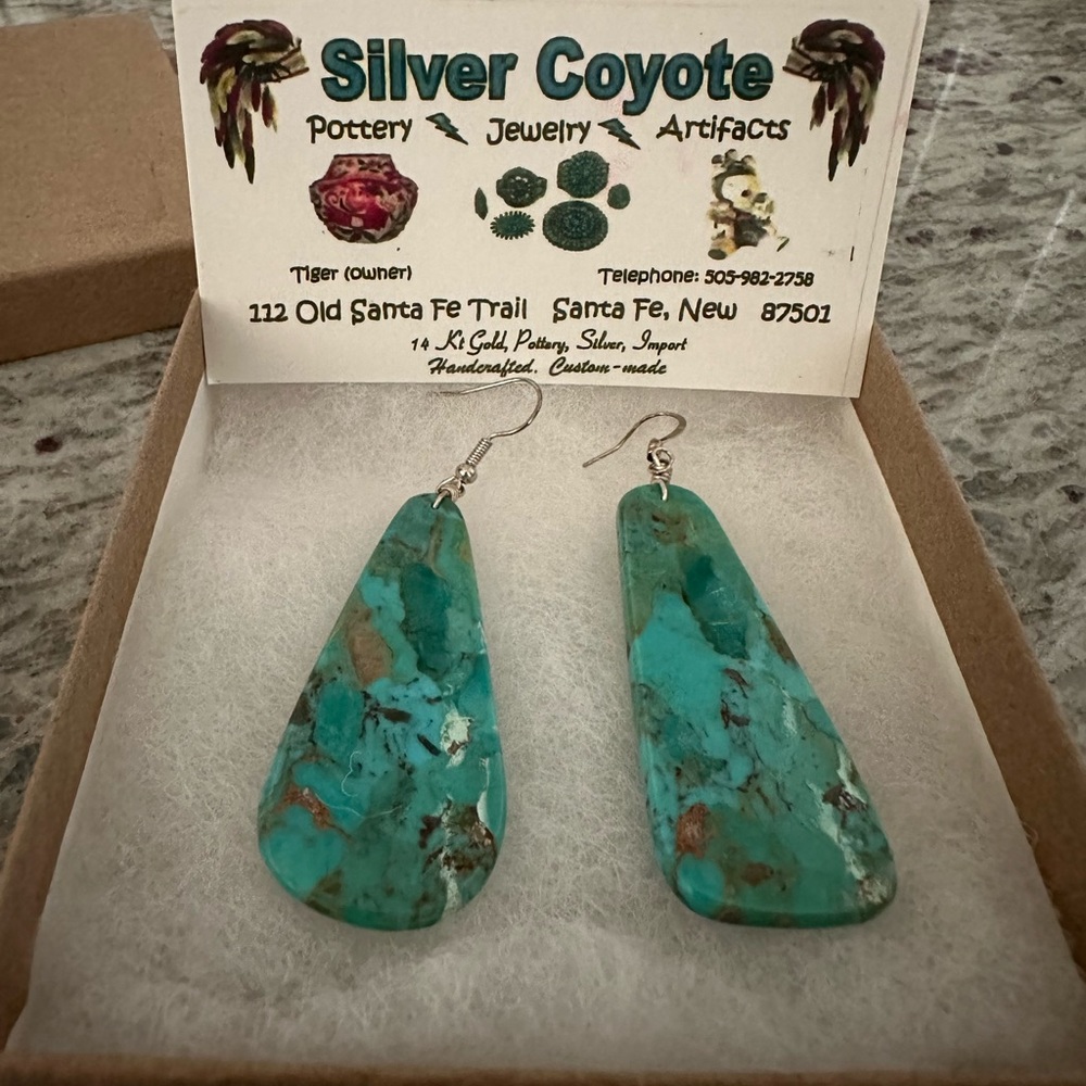 Handmade Turquoise earrings